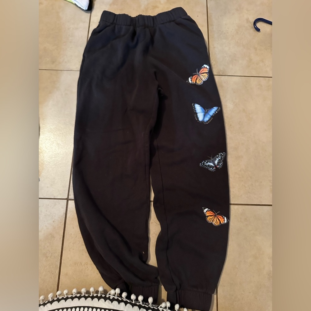 Hollister Butterfly Sweatpants!